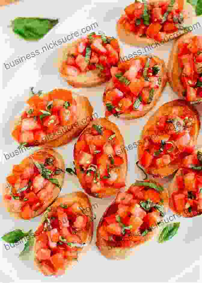 A Home Cook Preparing Homemade Appetizers, Such As Bruschetta And Mini Quiches All Time Best Appetizers (All Time Best)