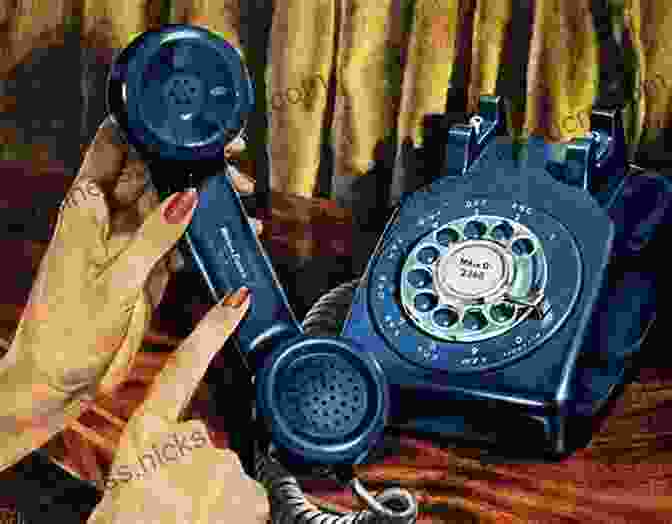 A Woman Using A Rotary Phone In The Mid 20th Century MY TRAVELS THROUGH TWO CENTURIES