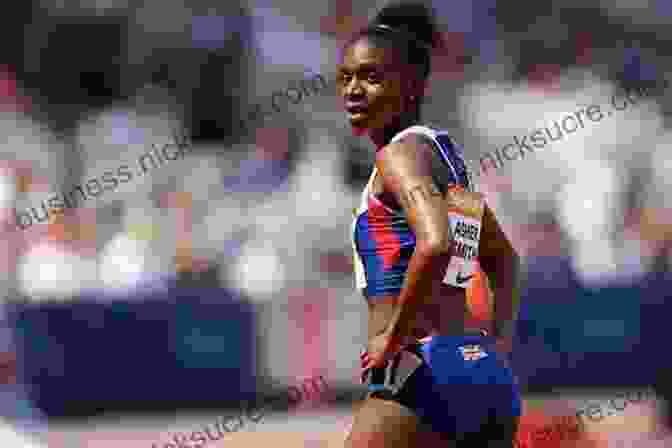 Dina Asher Smith Running In A Track Race Dina Asher Smith (Ultimate Sports Heroes): Going For Gold