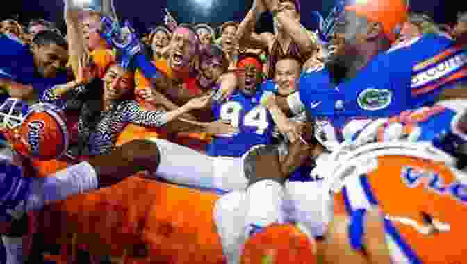 Florida Gators Fans Celebrating A Victory Game Of My Life Florida Gators: Memorable Stories Of Gators Football