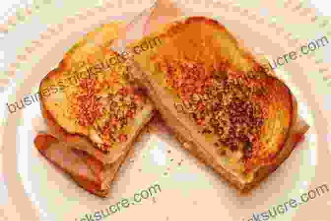 Grilled Cheese Sandwich Cut In Half Bread Baking For Teens: 30 Step By Step Recipes For Beginners