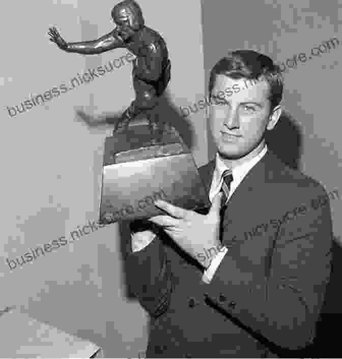 Steve Spurrier Holding The Heisman Trophy Game Of My Life Florida Gators: Memorable Stories Of Gators Football